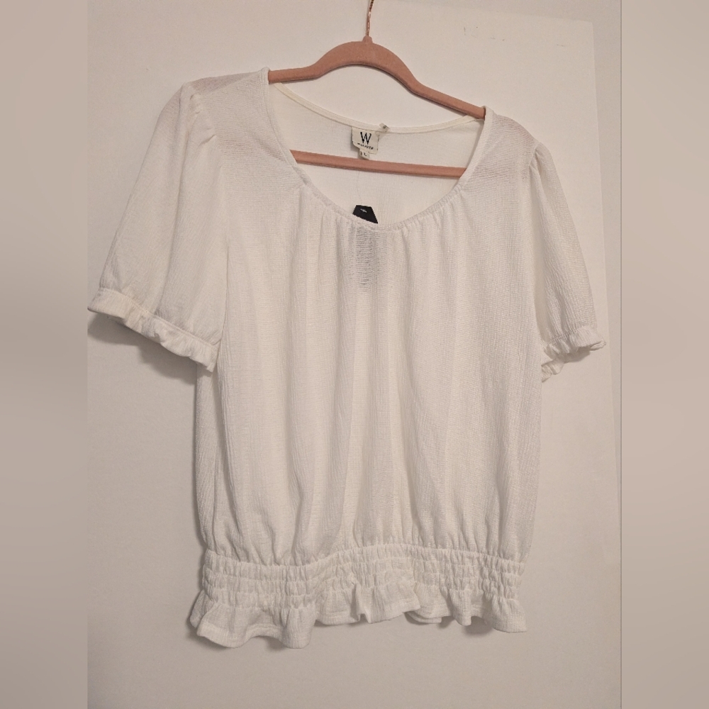 Women's White Blouse